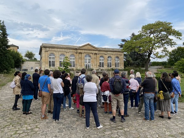 Visite du château d’Arnouville lors des JEP 2024